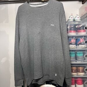 Polo by Ralph Lauren Charcoal Crewneck Sweater
